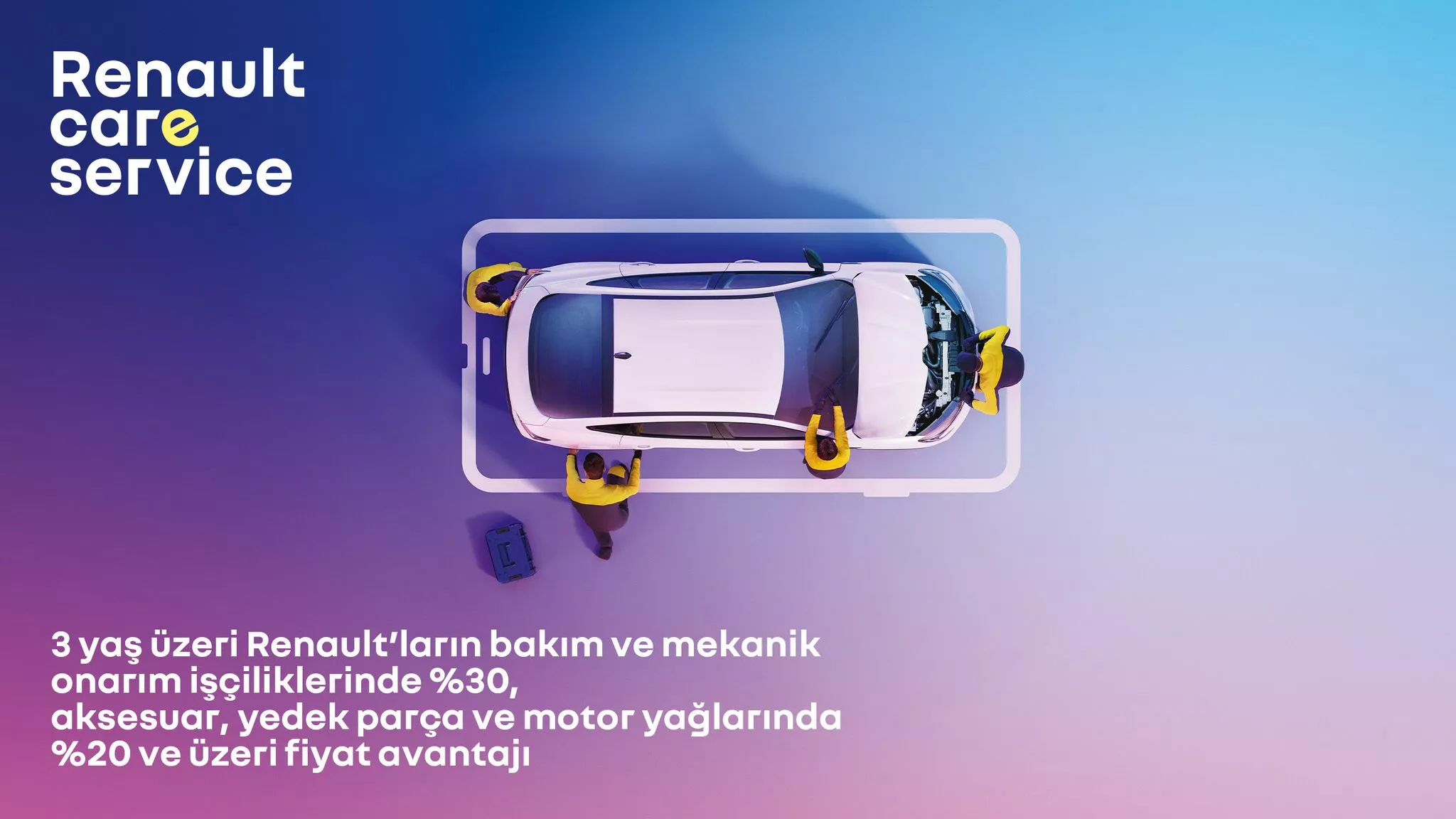 Renault Tanoto'da Tüm Bakım, Mekanik Onarım Ve Aksesuarlarda %40'a Varan İndirim!